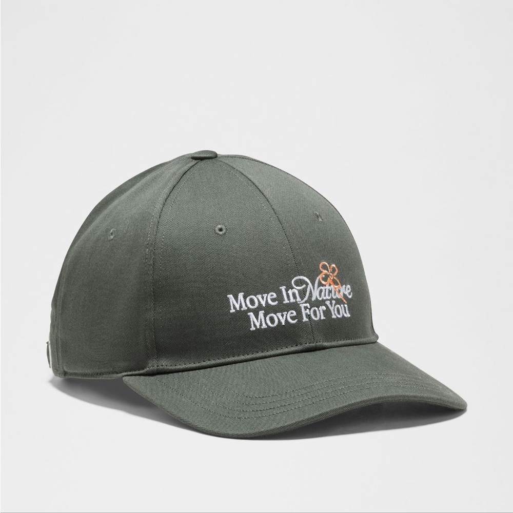 Lululemon Structured Ball Cap *Move in Nature Palm Deco - Size L/XL ~ NWT!